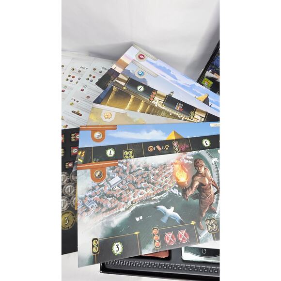 7 Wonders Board Game New Edition Strategy Game for Kids and Adults 3-7 Players - Picture 5 of 16